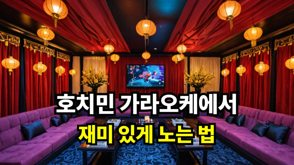 호치민 가라오케 재미있게 노는 법
