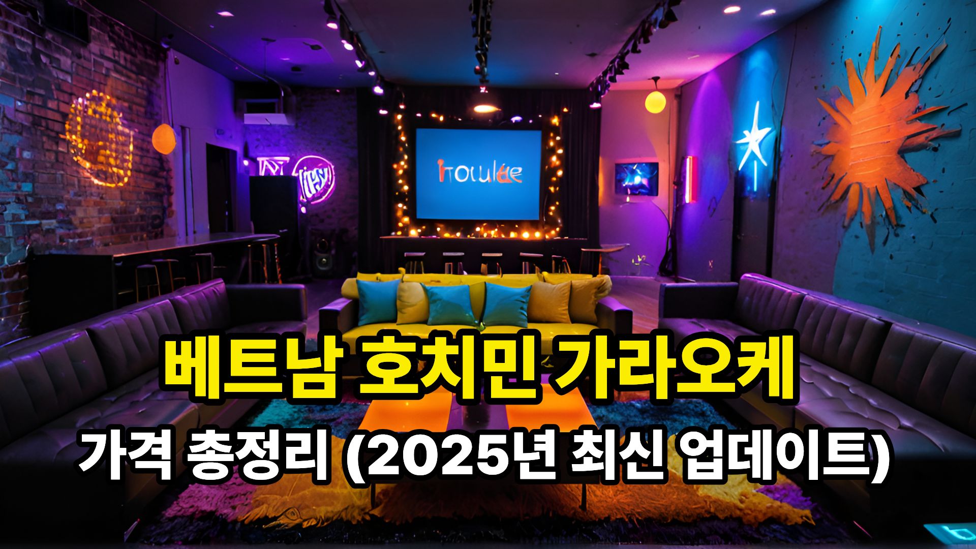 베트남 호치민 가라오케 가격 총정리 (2025년 최신 업데이트)