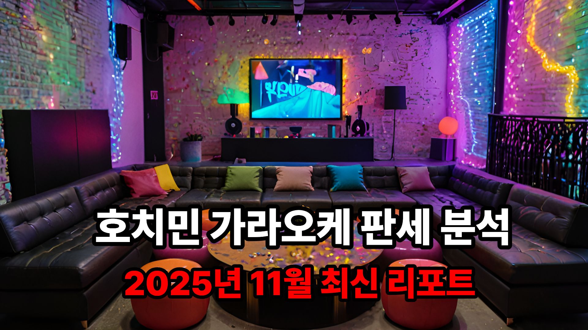 호치민 가라오케 판세 분석 (2025년 최신 리포트)