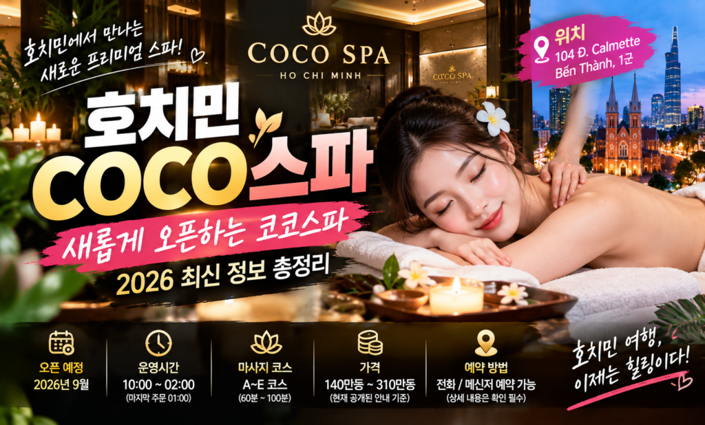 호치민 COCO스파